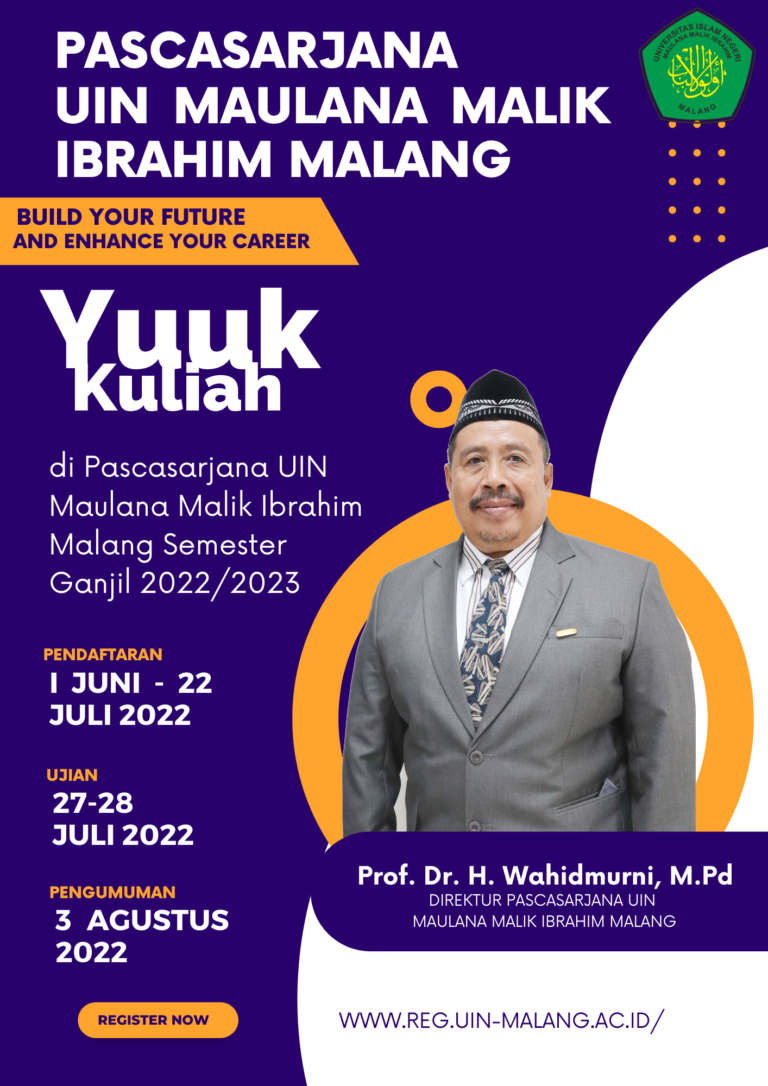 Yuk Kuliah di Pascasarjana UIN Maulana Malik Ibrahim Malang