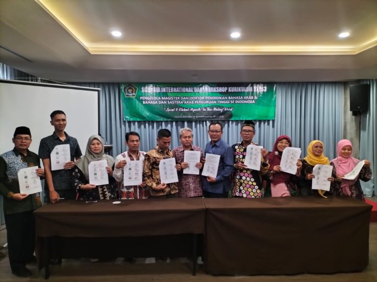 Perjanjian Kerjasama Antar Program Studi Doktor PBA, Magister PBA dan Magister BSA dengan berbagai Perguruan Tinggi se- Indonesia.