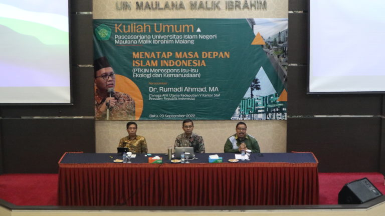 Kuliah Umum “Menatap Masa Depan Islam Indonesia”  Bagaimana PTKIN Merespons Isu-isu Ekologi dan Kemanusiaan di Masa Depan?
