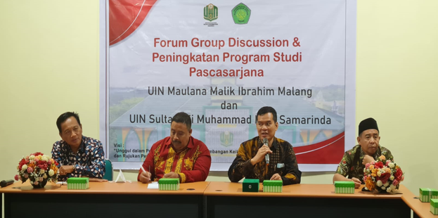 Silatuhrami dan Diskusi “Pengembangan dan Sosialisasi Program Studi” di Pascasarjana UIN Sultan Muhammad Idris Samarinda